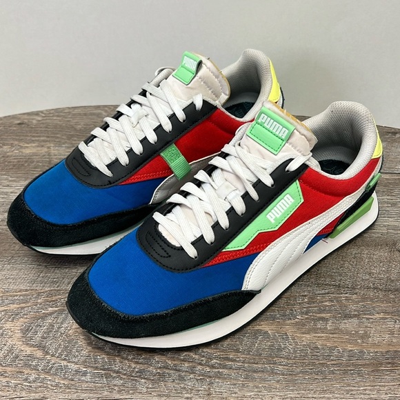 Puma Men’s Rider Play Sneakers Size 11 - Picture 1 of 9